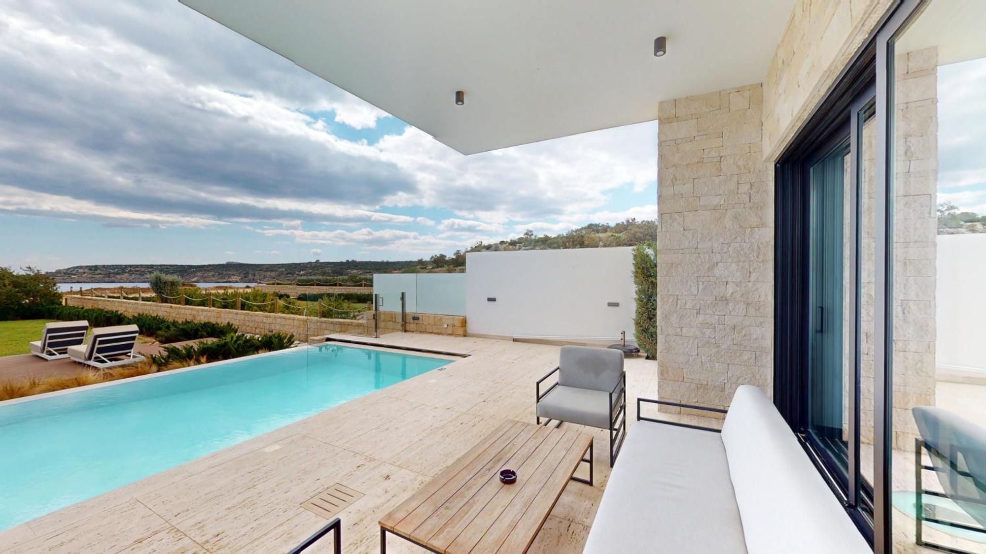 Periyiali Konnos Villas Beach Resort โปรทาราส ภายนอก รูปภาพ